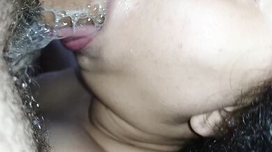 blowjob asmr drooling with lots of spit, this bitch knows how to suck????
