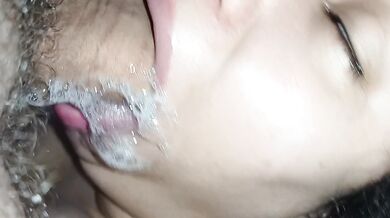 blowjob asmr drooling with lots of spit, this bitch knows how to suck????