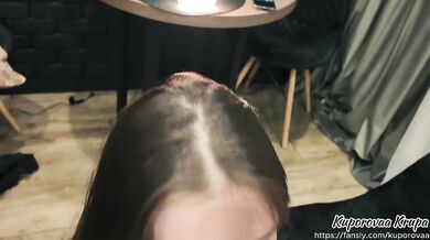 Beautiful student girl gets fucked and gets a facial cumshot | Kuporovaa Krupa