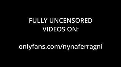 Omg I'm soo tiny and he is really big ! Slutty girl - Nyna Ferragni