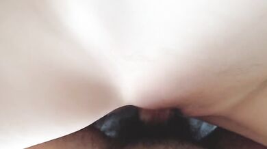 Crazy insertion of fat ass actress' slutty cunt, discharge of white creamy pulp