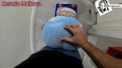 Big White Ass Fitness Freak Argentinian Gets Fucked In The Gym - Meriandheavy