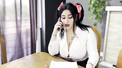 BUSTY SCHOOLGIRL FUCKS THE MATH TEACHER HARD to pass