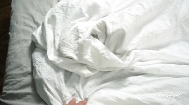 Step Mom Wakes up to a Hard Cock of her Step Son after Grinding and Pussy Fingering He cums Twice