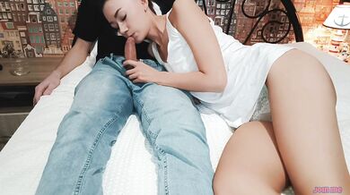 Horny Stepsister doesn't want to watch football, she Wants hard Anal/episode 12