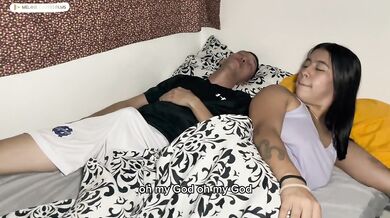 masturbating with my stepsister - subtitled - bbw - in Spanish