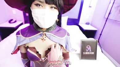 Mona from Genshin Impact Agree For Adult Vdieo Cuz She Really Need Some Mora!