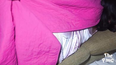 My  stepsister visiting my house and this happened (creampie)