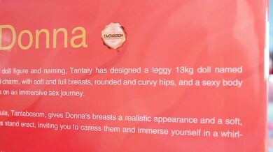 Obokozu x Tantaly Sex Doll Review - DONNA with TANTABOSOM has tits like real! Sexy time and Cumshot!