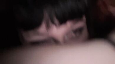 Perfect mouth 19 years old sucks it and then comes