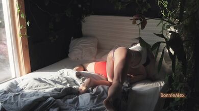 Waking Him Up with Soft Kisses and Warm Love - A Cozy Morning Delight