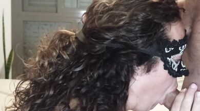 Hot Sloppy Blowjob ends a with big FACIAL