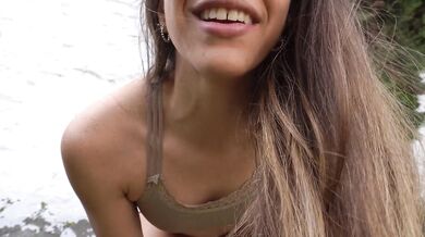 JOI in the park | CUM in my ass on COUNTDOWN