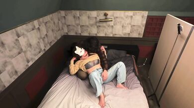 帰宅前に濃厚中出しSEX