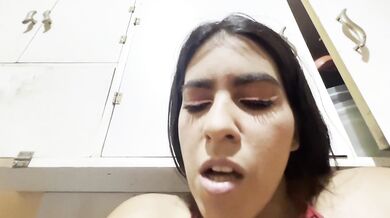 Stepdaughter leaves her stepfather taking care of her and the employee fucks him.