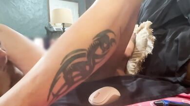 she licks his ass and she sucks his balls all the way to the tip of his hard cock. Wife gives husband a blow job after pegging