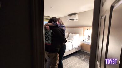 Hotel Closet Voyeur - Jess and James