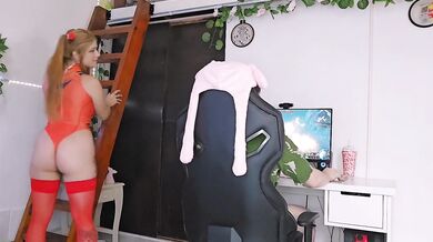 Asuka cosplay - Horny roomate wants to play with my cock while I'm gaming path of exile affliction