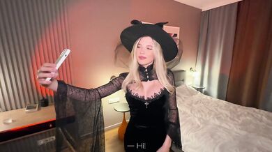 the witch was fucked hard and got the biggest cumshot on her face after facefuck Anastangel