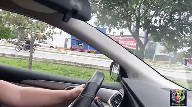 Me cogi bien rico a conductora de Uber