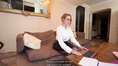 POV: I failed my biology exam because of my sexy teacher