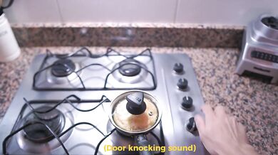 I asked my neighbor for sugar and he ended up FUCKING ME HARD until he filled my TITS with cum