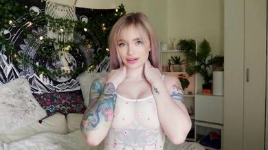 Perfect Solo Pleasure with Big Unicorn Dildo - LeahMeow