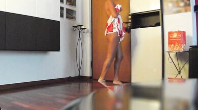 SERVICE ROOM ADVENTURE pt 1: GentlyPerv meets an exhibitionist slut flasher