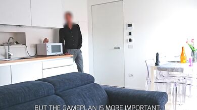SERVICE ROOM ADVENTURE pt 1: GentlyPerv meets an exhibitionist slut flasher