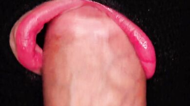 CLOSE UP POV: FUCK My Perfect LIPS with Your BIG HARD COCK and CUM In MOUTH! Balaclava BLOWJOB ASMR