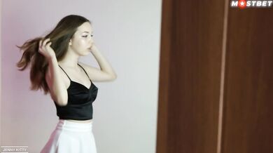 Stepsister Made Me Cum For Peeping