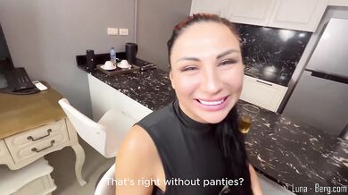 I met a MILF without panties - in the room she SUCKED my DICK, FUCKED me and CAME in her MOUNTH Part 1