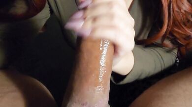 Subscriber helps me jerk off my huge dick