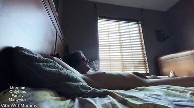 Visiting Stepmom Ends in Creampie Regret