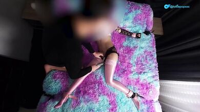 Petite Cutie Tied Up and Pushed to Cum Again and Again, I Reward Her by Filling Her Completely