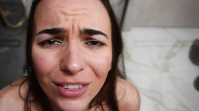 HE FUCKS ME IN THE SHOWER AND MAKE ME LICK THE CUM ON GLASS