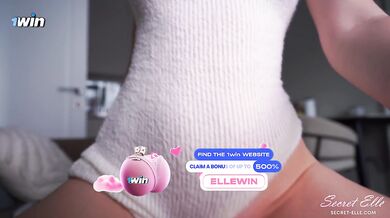 "Risky Taboo Edging with My Innocent Stepsister: Who Will CumFirst?" - Secret Elle