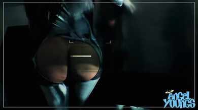 Futuristic Cyber Truck Threesome with Angel Youngs and Violet Myers
