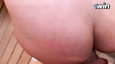 stepson fucks stepmom in the sauna
