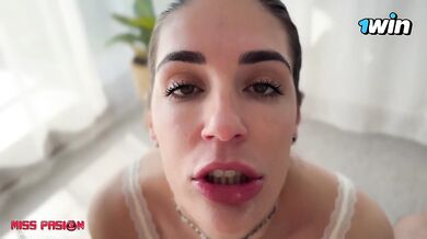 POV Very dirty blowjob with CUM in mouth