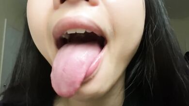 JOI Asian Cum Dumpster Begs For You To Stroke Your Cock And Nut In Her Mouth | Hinasmooth