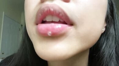 JOI Asian Cum Dumpster Begs For You To Stroke Your Cock And Nut In Her Mouth | Hinasmooth