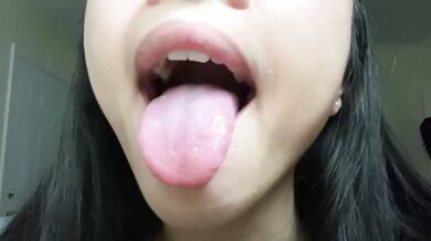 JOI Asian Cum Dumpster Begs For You To Stroke Your Cock And Nut In Her Mouth | Hinasmooth