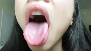 JOI Asian Cum Dumpster Begs For You To Stroke Your Cock And Nut In Her Mouth | Hinasmooth