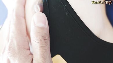 real wife MILF debuting her pornhub outfit