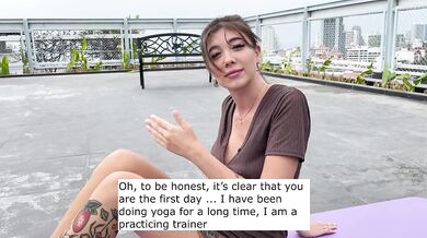 Dirty YOGA Instructor Fucked me When He Saw my CamelToe