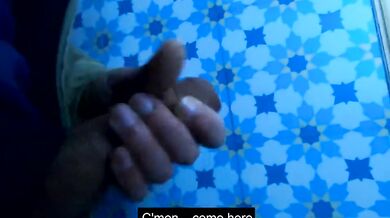 Risky FLASH PAYS OFF! Real STRANGER, scared at first, gives HELPING HANDJOB in big store.