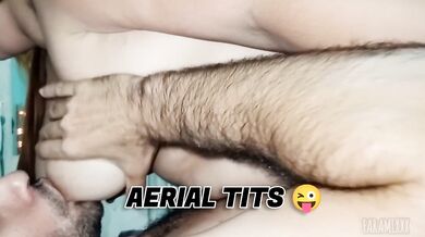 My husband is addicted to sucking my big natural tits that's why I always breastfeed him part III