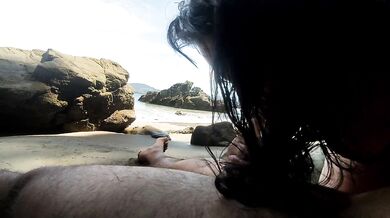 beach sex with my friend, fear of being caught