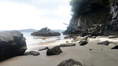 beach sex with my friend, fear of being caught